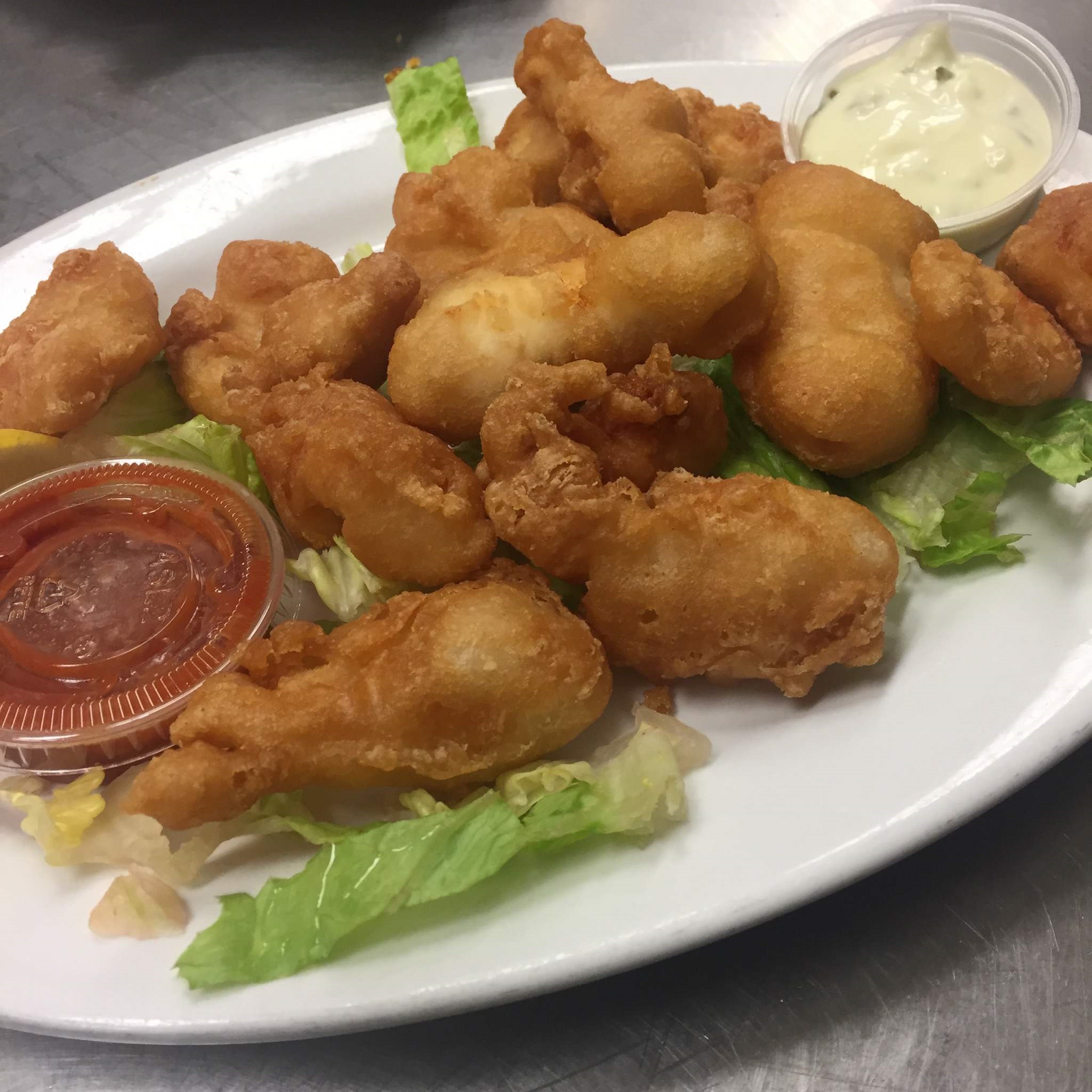Picture of crispy fish pieces